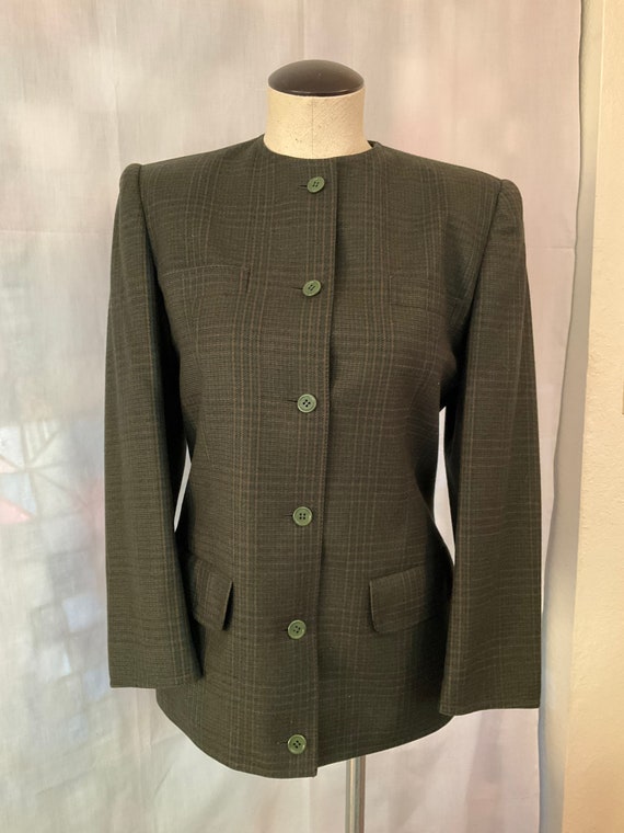 Vintage 80s G Gucci Spa Blazer Jacket 42 S - Etsy Vintage 80s G Gucci Spa Blazer Jacket 42 S - Etsy