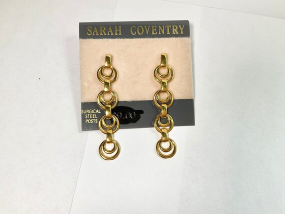 Vintage 70s 80s Earrings Sarah Coventry - image 1