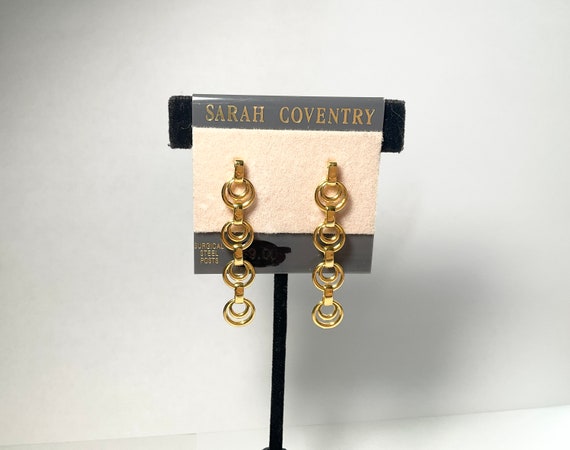 Vintage 70s 80s Earrings Sarah Coventry - image 3