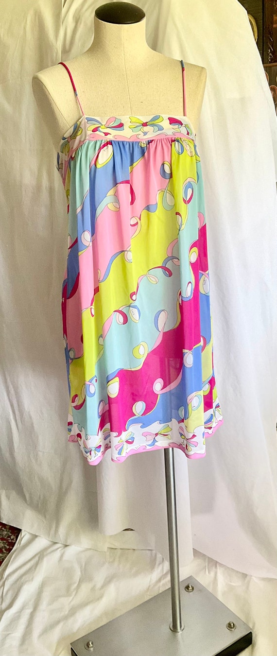 Vintage 60s Emilio Pucci Nighty Formfit Rogers S