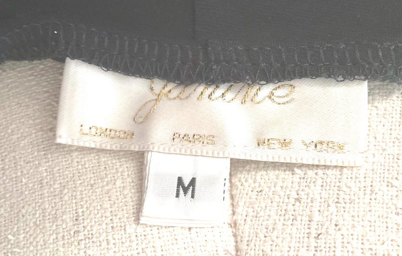 Vintage 70s Pants Janine Paris London New York Black S Bild 3