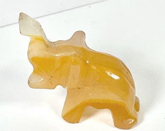 Vintage 60s 70s Dollhouse Miniature 1:12 Stone Elephant Statue