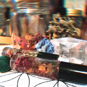 Herbal Essential Oil Roller // Handmade
