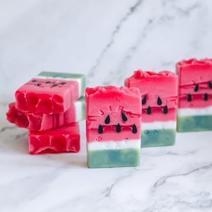 Watermelon Candy | Tropical Summer Fruit Fragrance Blend (Handmade Vegan Soap)