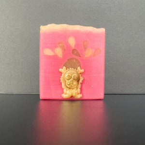 New Year Dragon soap Handmade Vegan Soap Lemon Blossom Scent Chinese New Year Gift Chinese Zodiac Present Year of the Dragon image 1
