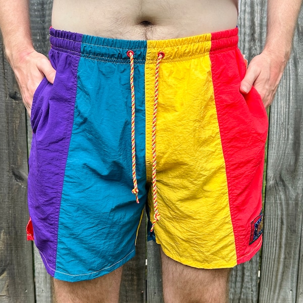 Vintage Swim Trunks - Etsy