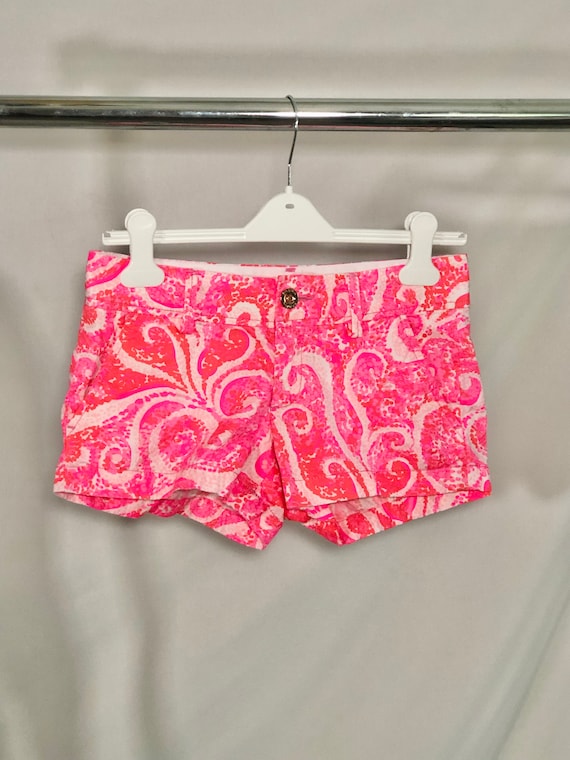 Lilly Pulitzer 2017 Collection Hot Pink Red Swirl 