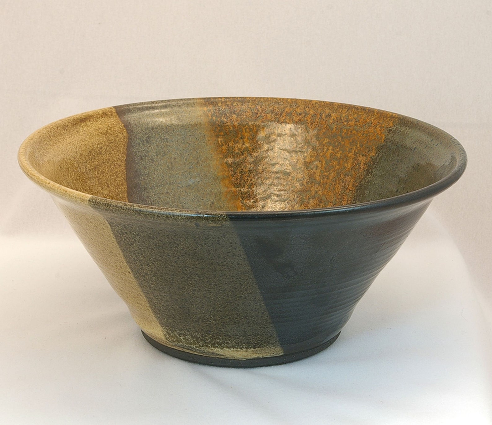 Brown Granite Bowls Handmade Crafted Stoneware Ceramic Art Etsy