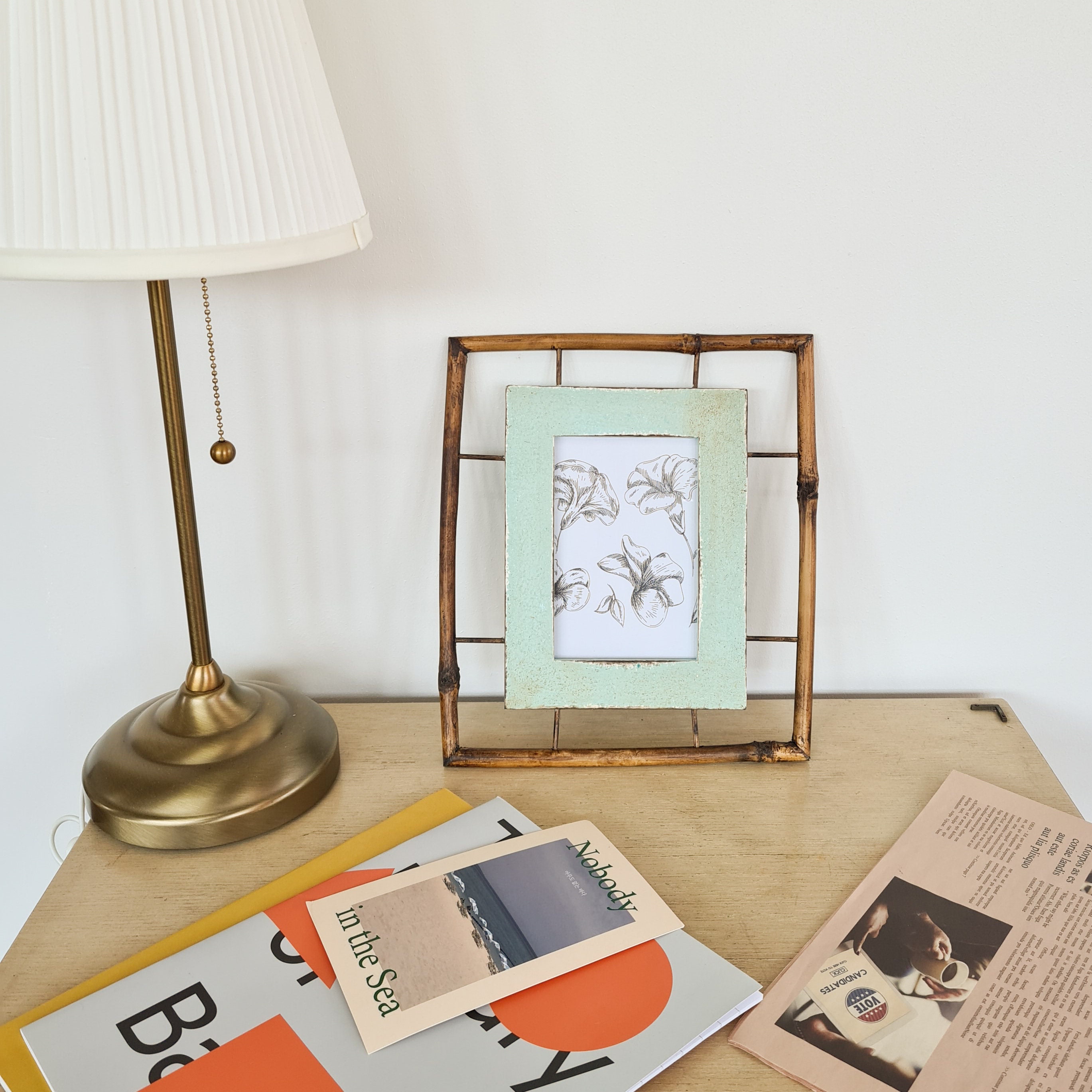 Rustic Wooden Frame Wall Hanging Picture Frame Decoration Etsy