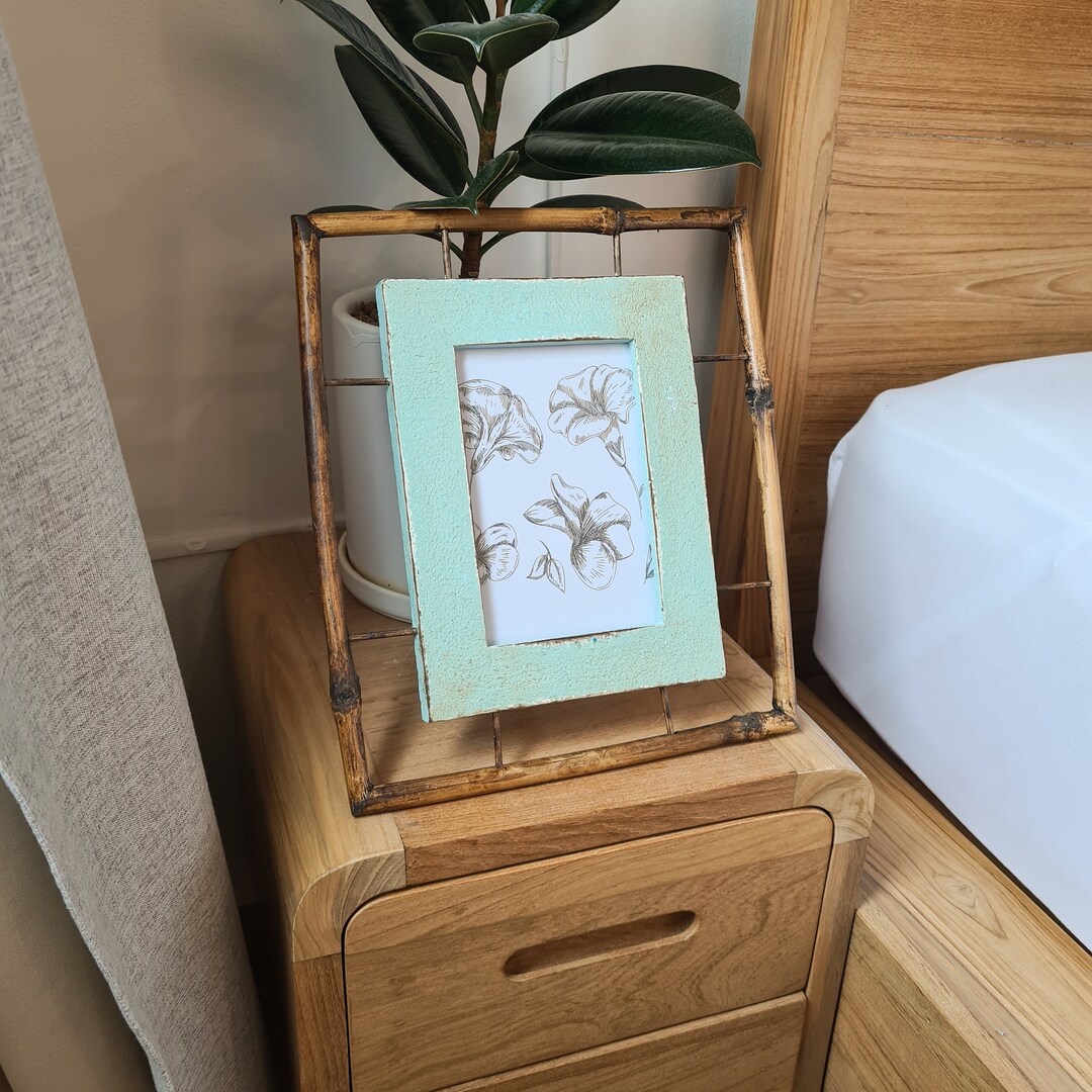 Rustic Wooden Frame Wall Hanging Picture Frame Decoration Etsy