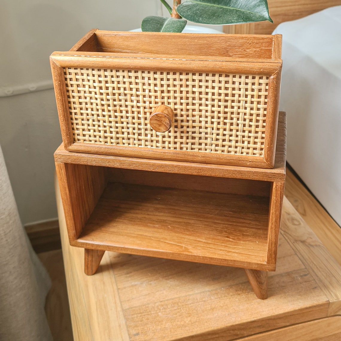 Wooden Drawer Small Wooden Drawer Wooden Furniture Small Etsy