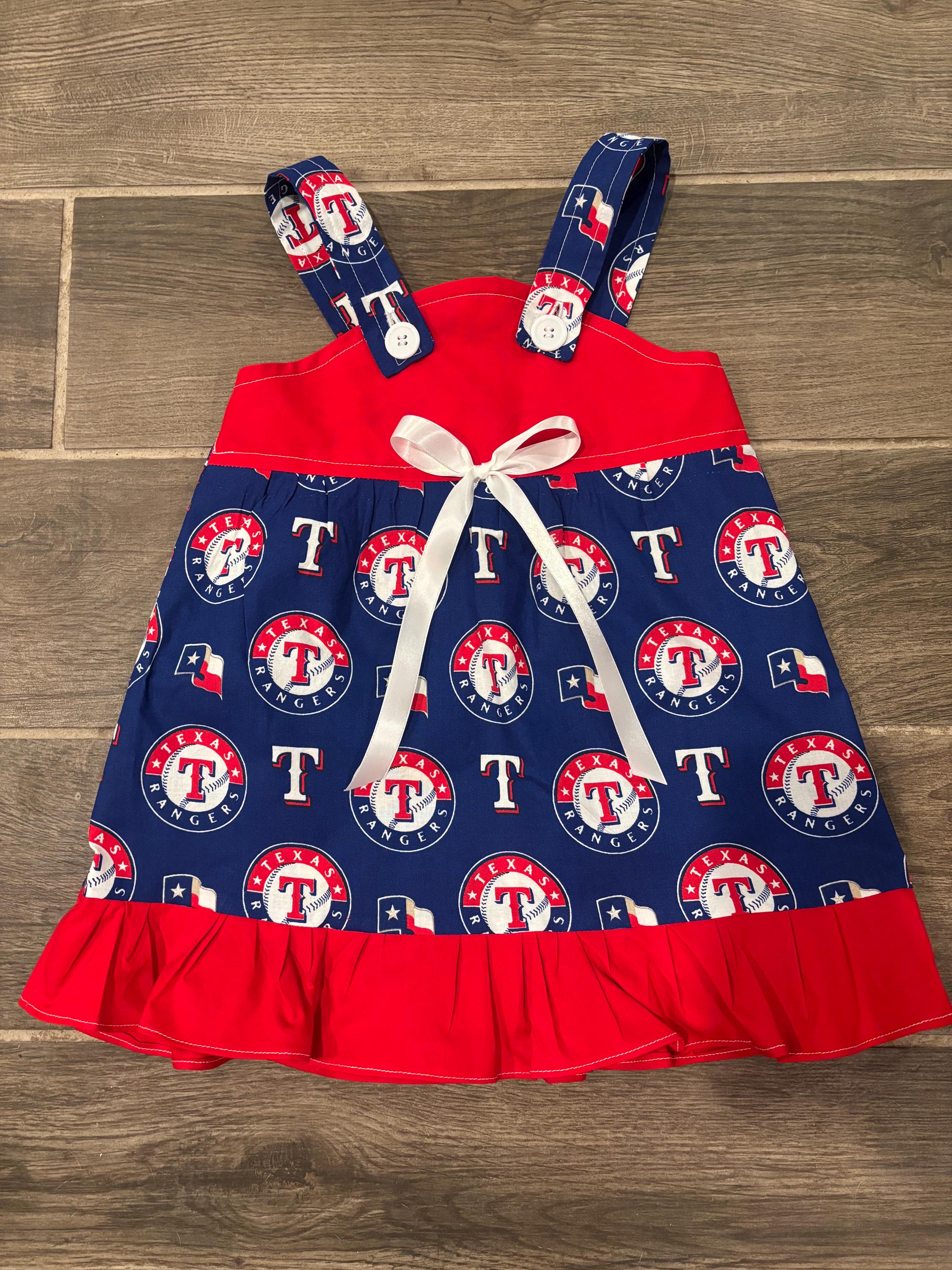 Texas Rangers Baseball Dress - Etsy