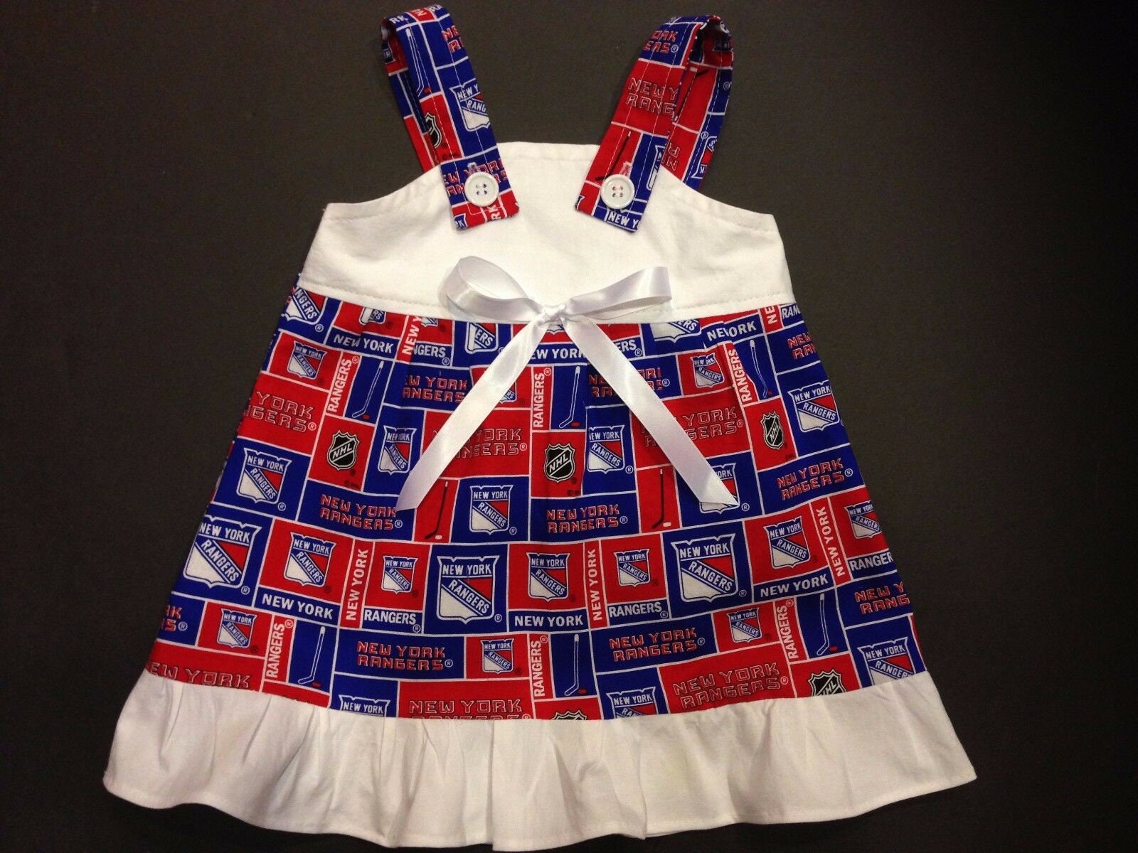NY Rangers and New Jersey Devils Inspired House Divided Dress 