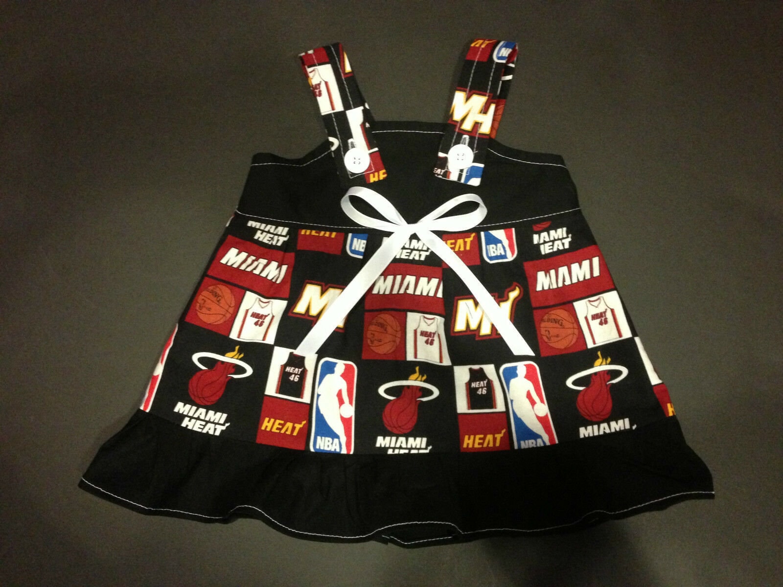 Miami Heat Jersey Dress - Etsy