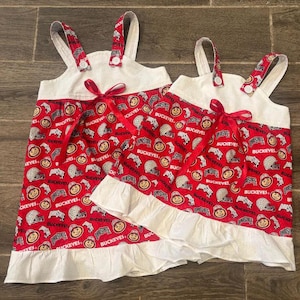 NCAA College Team Baby Girls Dress * You Choose the Team & Size *