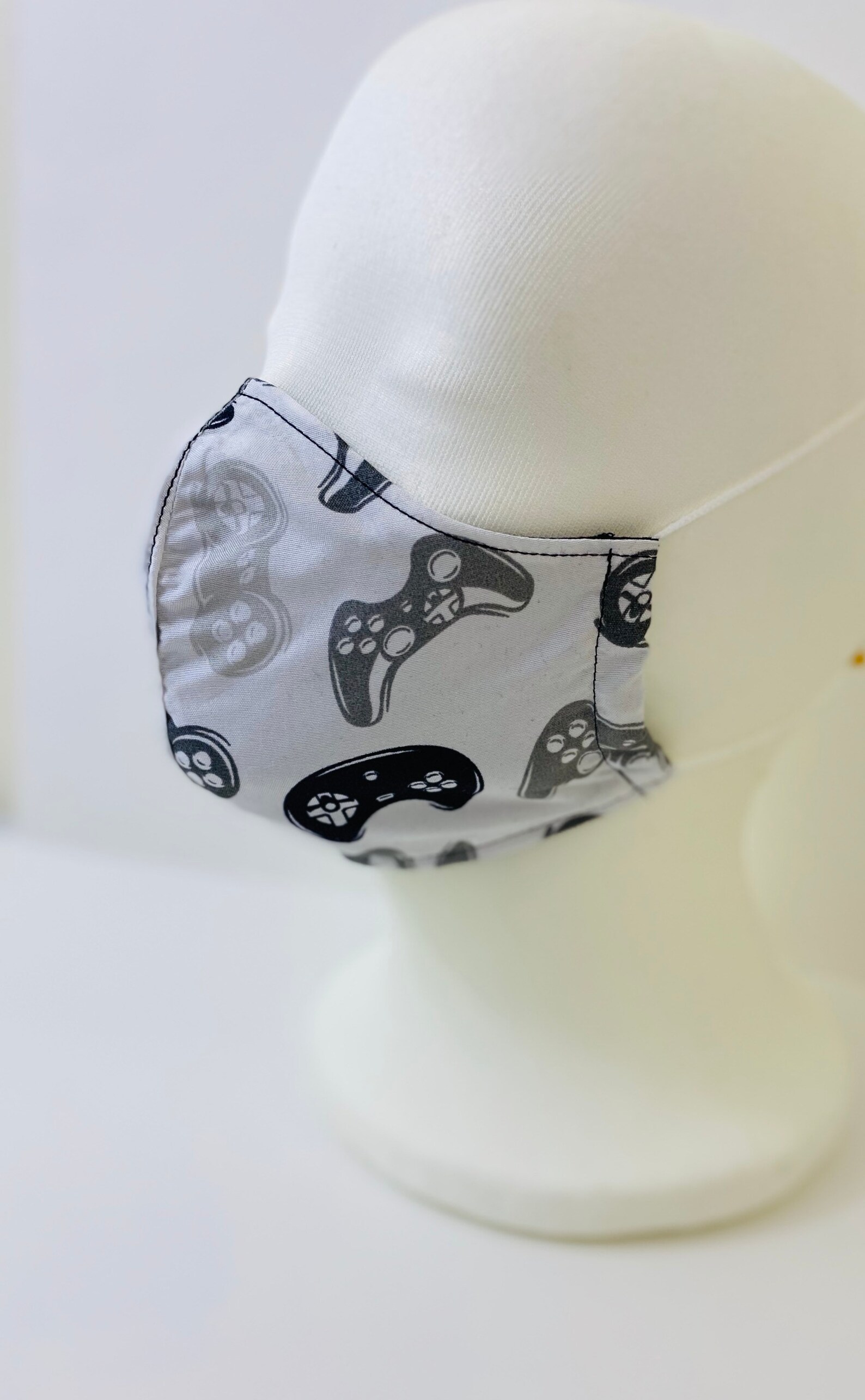 Gamer Face Mask Video Game Face Mask Nintendo Face Etsy