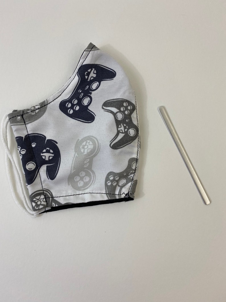 Gamer Face Mask Video Game Face Mask Nintendo Face Etsy