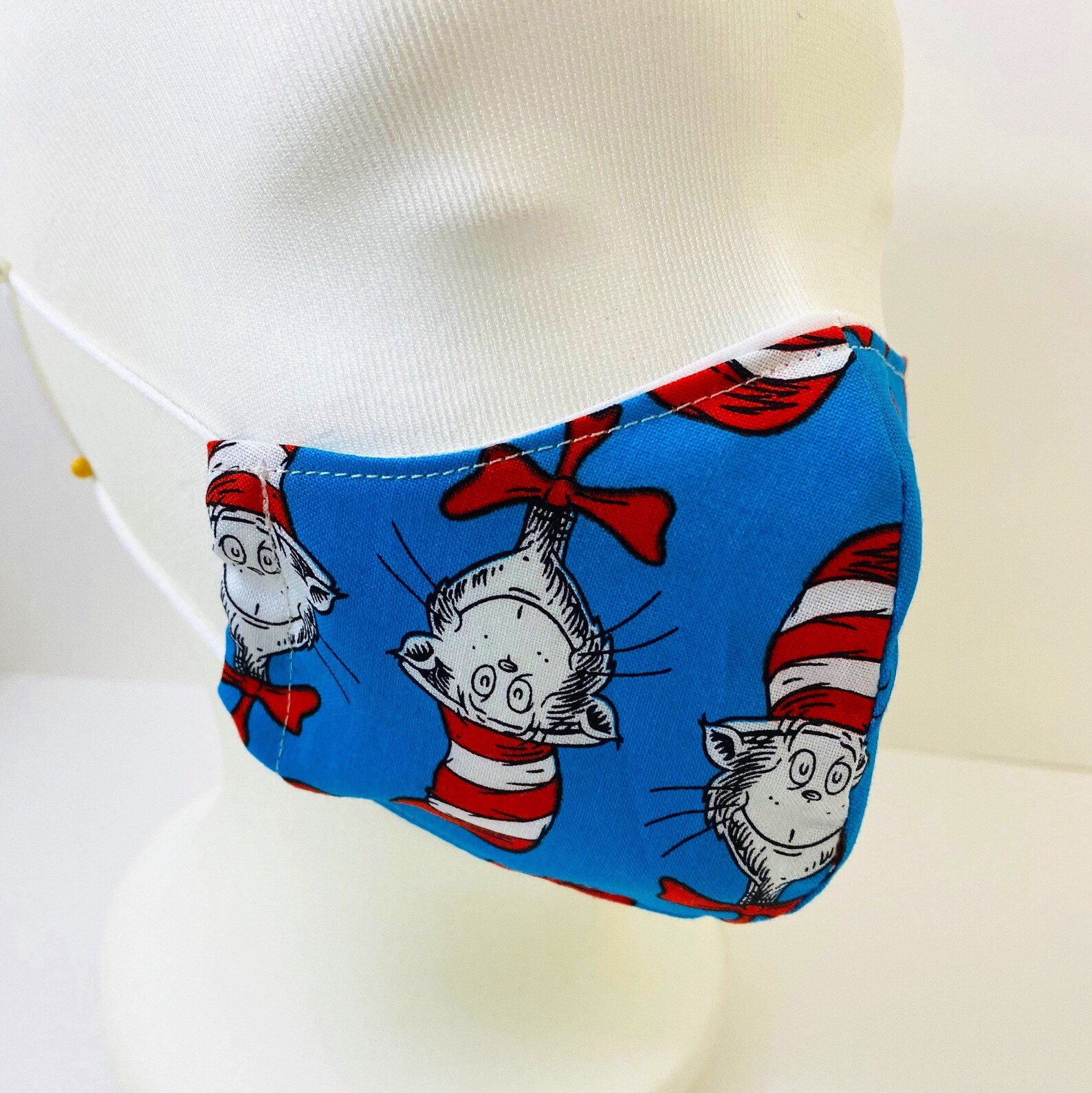 Dr. Seuss Face Masks Cat In The Hat Masks Face Mask For Etsy