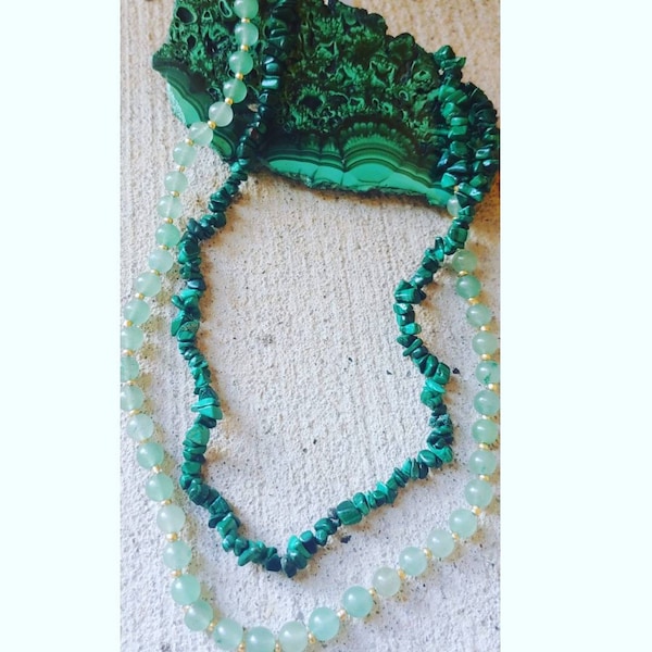 Malachite Waist Beads