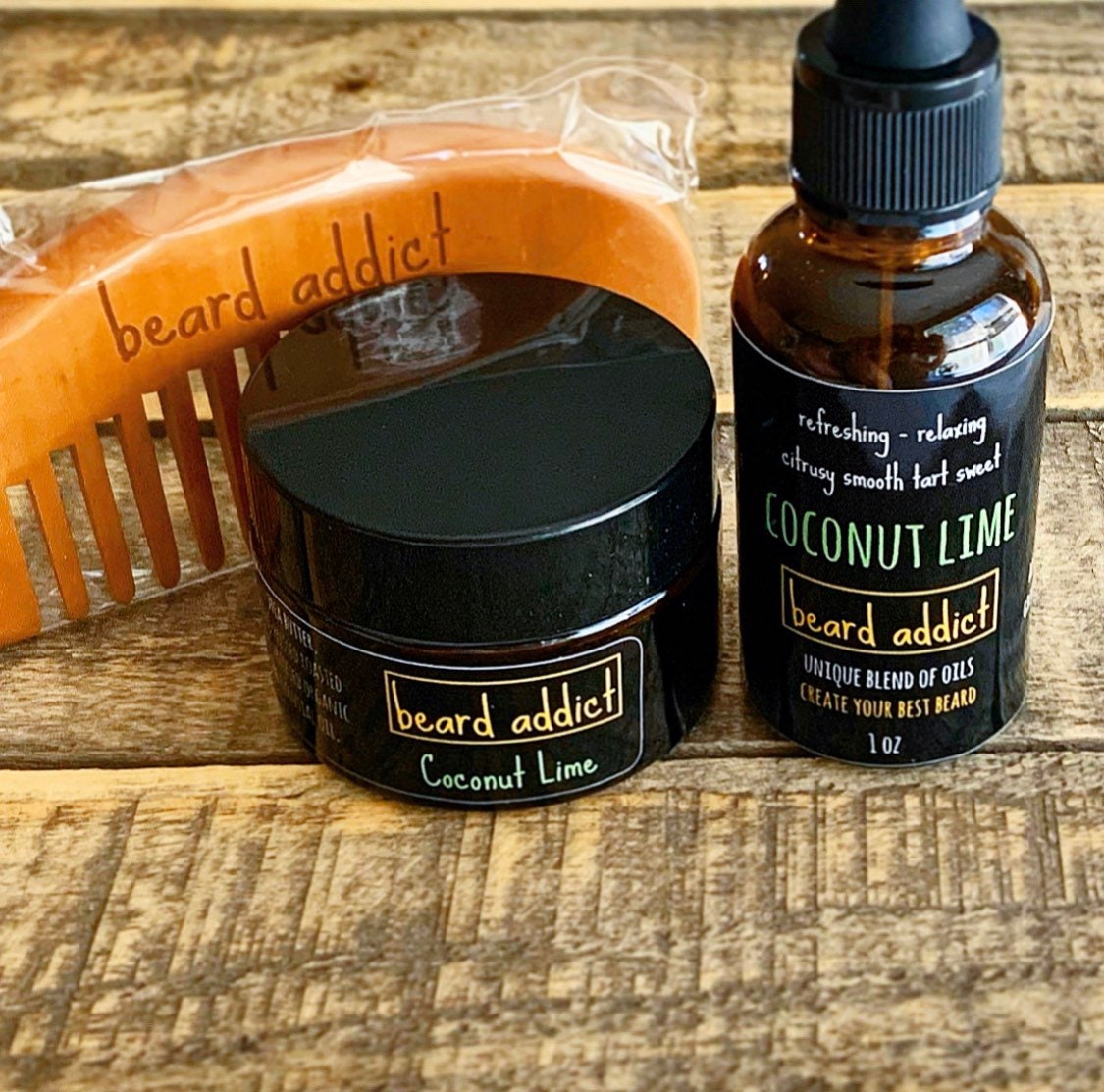 Beard Balm & Oil Kits Etsy