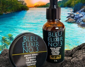 Beard Oil and Balm Duo | Juniper Berries, Tonka Bean, Cedarwood Scent