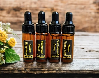 Beard Oil Sample Set: Luxury Scent Collection, Travel Size