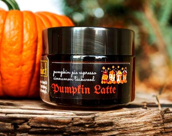 Balsam do brody Pumpkin Latte: organiczne masło shea, argan, olej kokosowy + henna