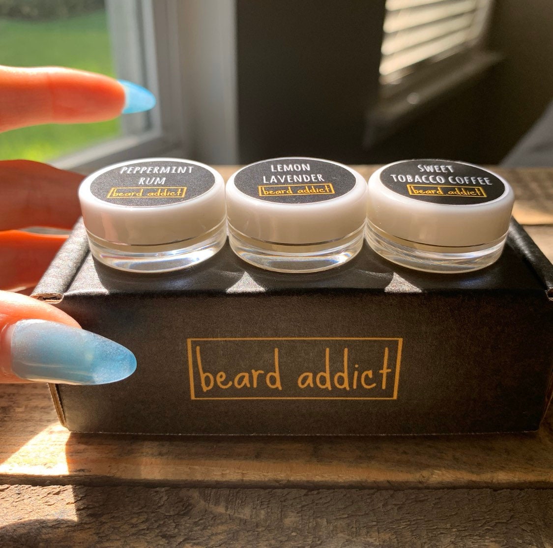 1/8 OZ Luxury Beard Balm Sample Etsy