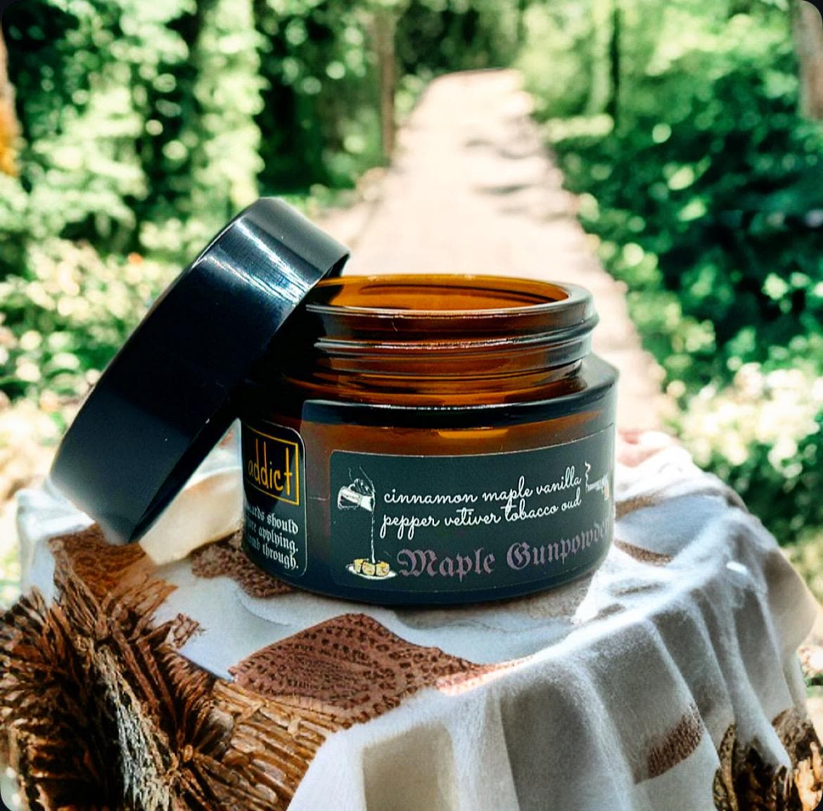 Beard Balm: East African Shea Butter, Argan Oil - [Scent]