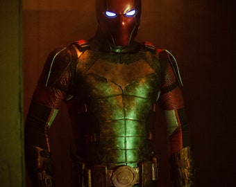 Red Hood Rebirth Mach I Vest Dc Cosplay Armor Stunt Armor Etsy New Zealand