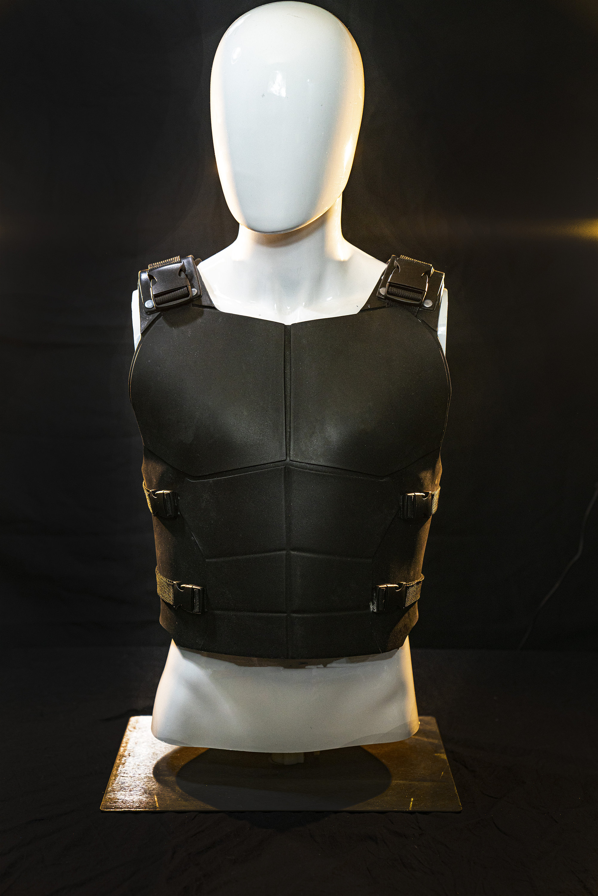 MEN DC COSPLAY Black Armor Vest Cosplay Armor Tactical Etsy