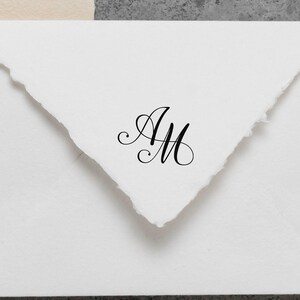 Monogramm Stempel | Hochzeit Logo Embosser | Save the Date Stempel | Hochzeit Gunsten Stempel | Selbstfarbstempel oder Embosser | Motiv: WS024