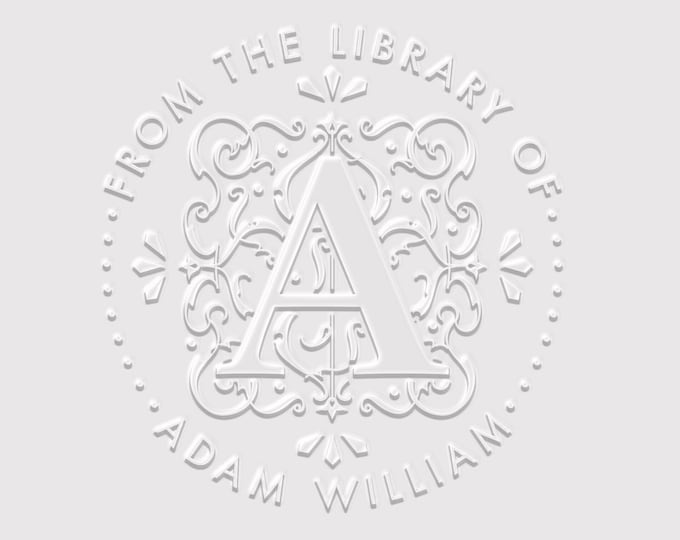 Custom Ex Libris Stamp for Books | 