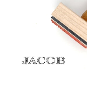 Custom Name Stamp Self Inking, Name Stamper, Personalized Name Stamp Kids, 0.75 x 2 inches, STN001 bild 2