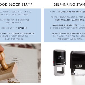 Kraken Book Stamp Personalized | Kraken Bookplate Stamp | Rubber Stamp or Self Inking | Design: STL080 image 4
