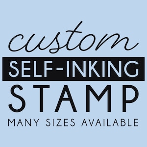 Aangepaste zelfinktende stempellogo, zelfinktende stempel gepersonaliseerd, voorgeïnkte aangepaste stempel