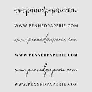 Tampon de site Web | Tampon d'URL personnalisé | Cachet d'adresse Web | Cachet d'URL d'entreprise | Tampon en caoutchouc ou tampon auto-encreur | UGS : STB001