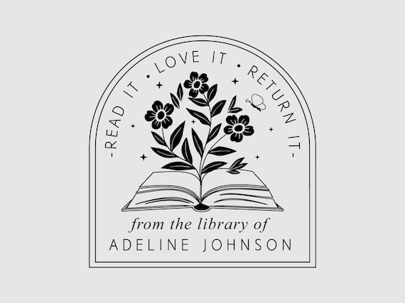 Personalized Book Stamps  Best Library Stamps [2023]