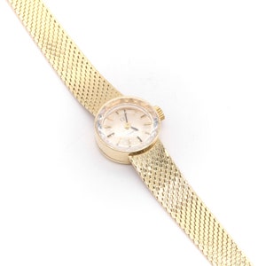 Ladies omega gold watch 1970s cheap