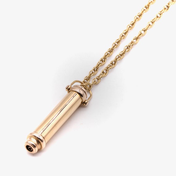 Antique 9K Yellow Gold Extending Fob Pencil With Onyx Terminal - Etsy