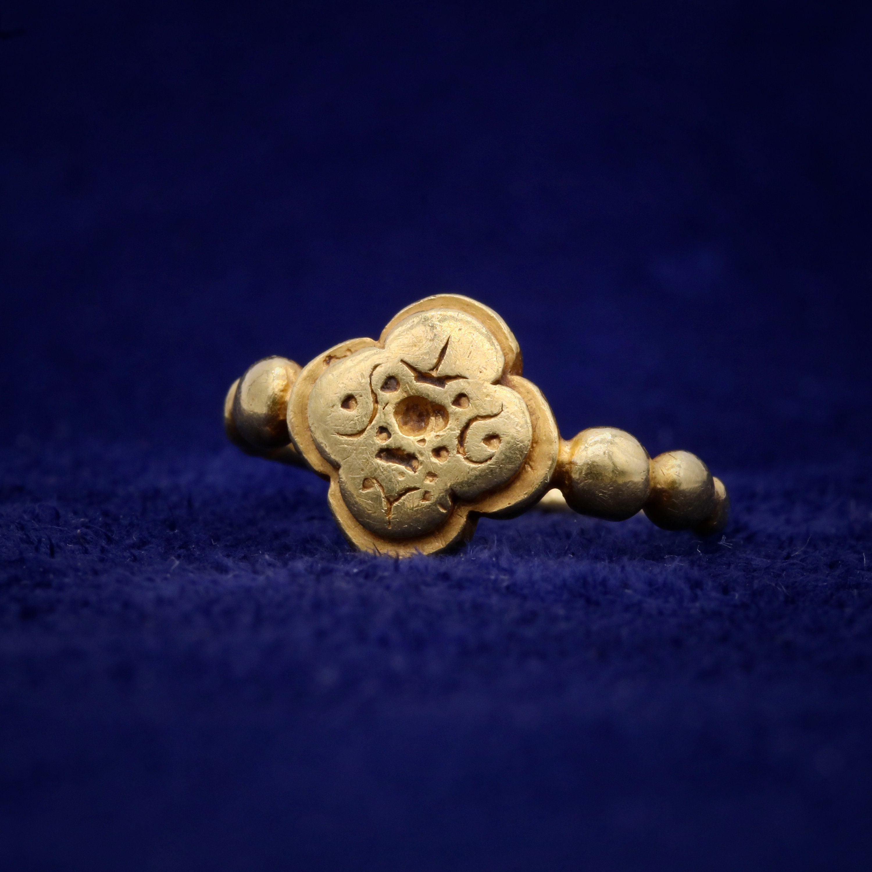 ⑩ライオネルRING 真鍮 Ancient 9th or 10th Century 22K Yellow Gold Javanese Sri Ring - Etsy
