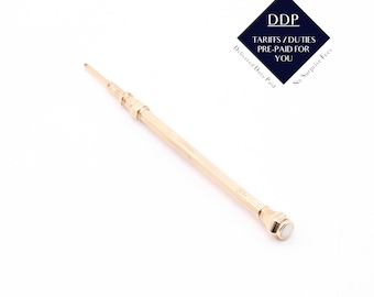 Vintage 10 Karat Yellow Gold Telescopic Pencil #1809 - Etsy