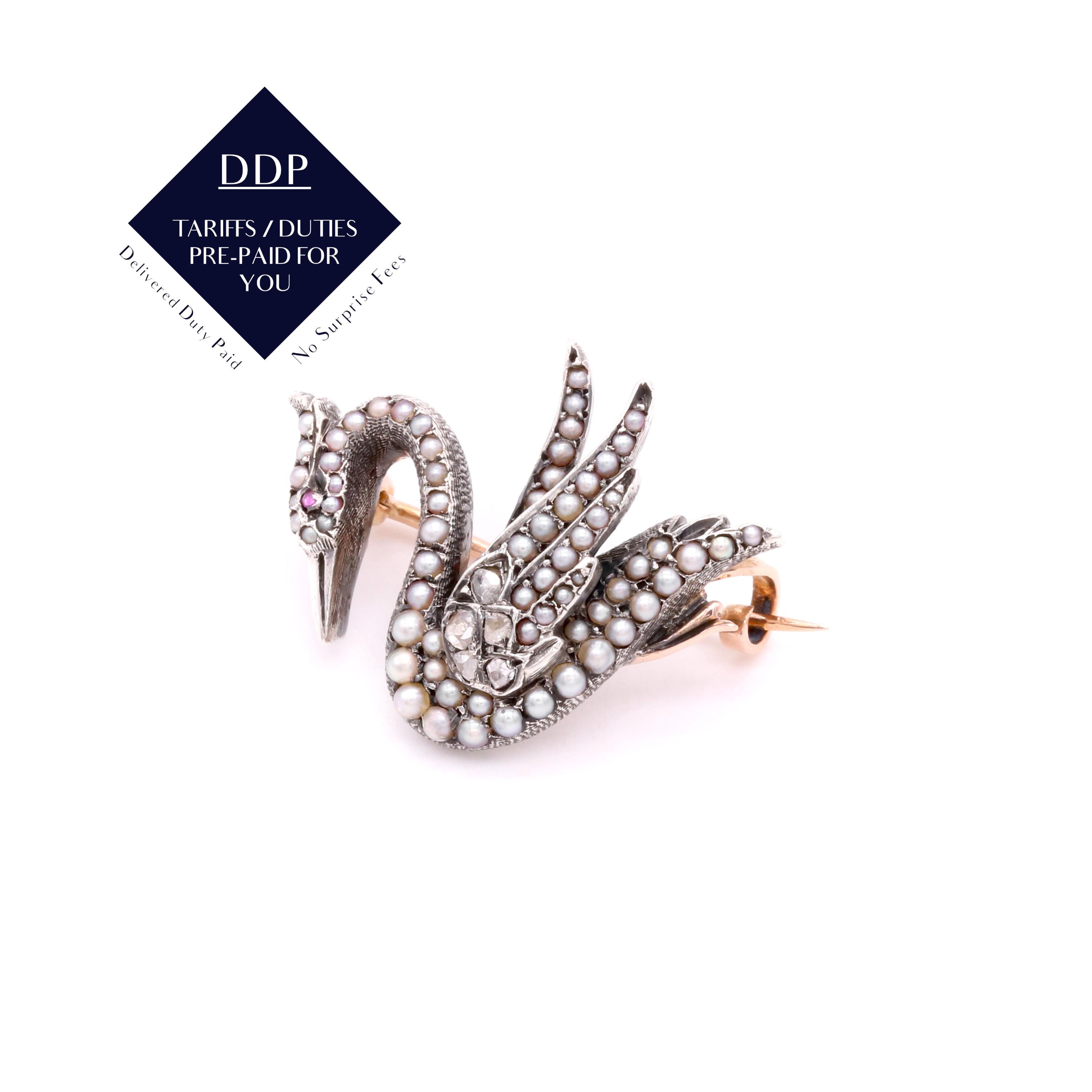 アンティーク フランス ヴィクトリア朝 18K イエローゴールドと 