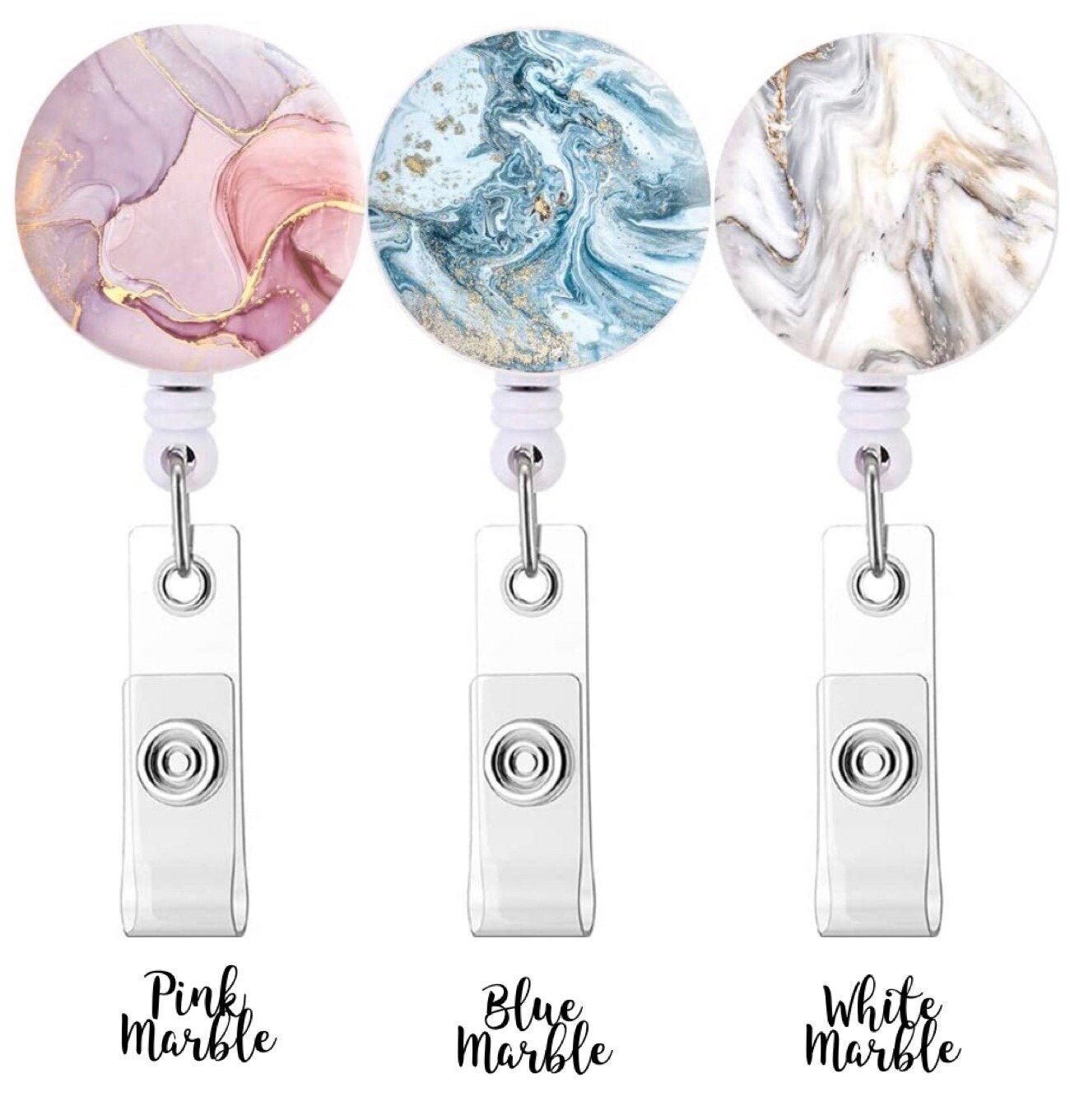 Marble Badge Reel (SALE)