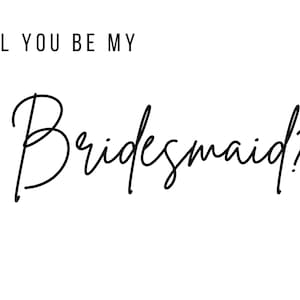 Cartão de Proposta de Madrinha de Casamento - 5”x7” Digital Download PDF. Você Será Minha Madrinha de Casamento? Cartão de Madrinha de Casamento. Cartão de Madrinha de Casamento.