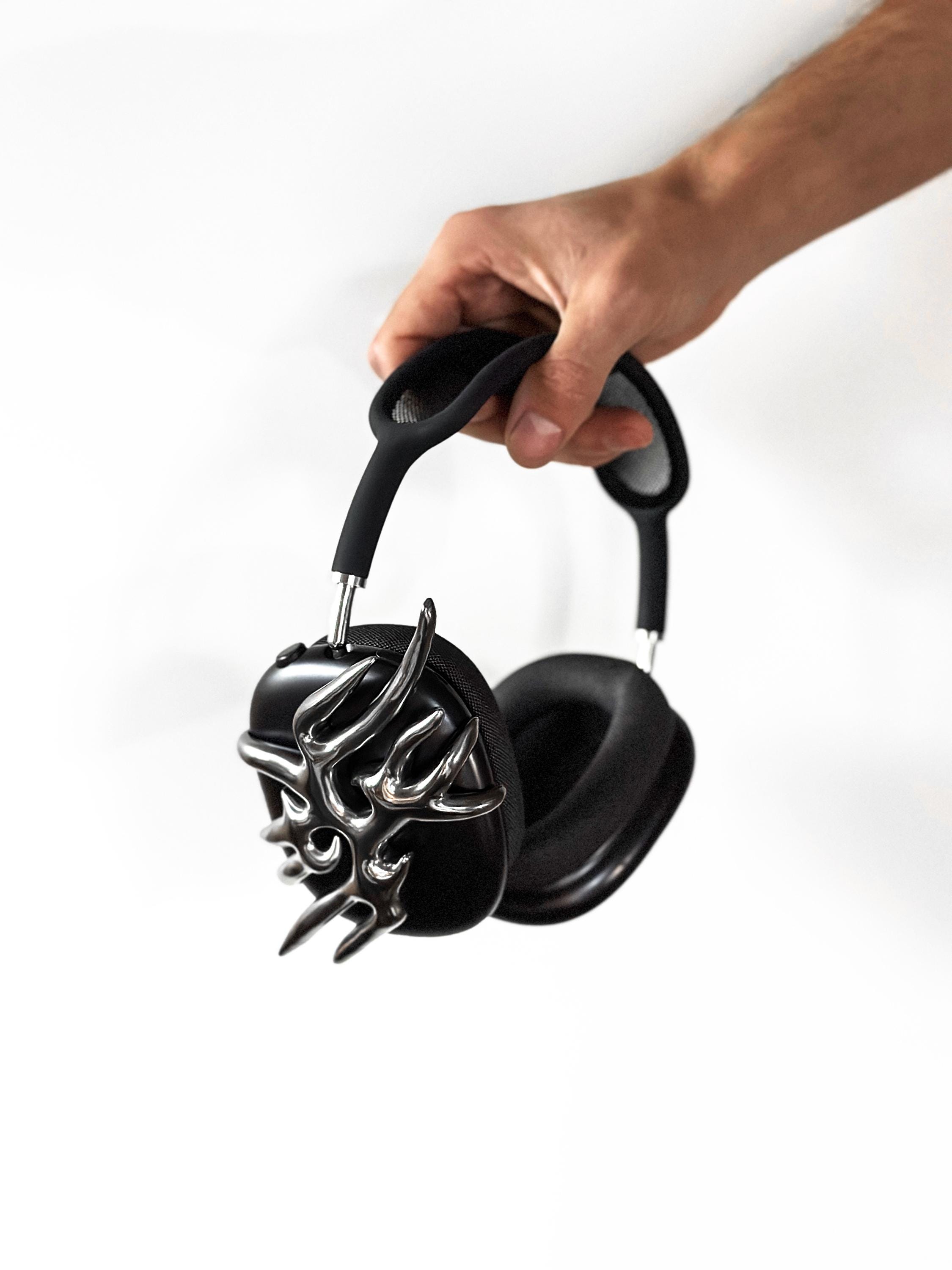 【Eri Verse】Airpods Maxカバー イヤーカバー ケース cyberpunk Sharp Cyberpunk Fire Attachment for Airpods Max | Unique