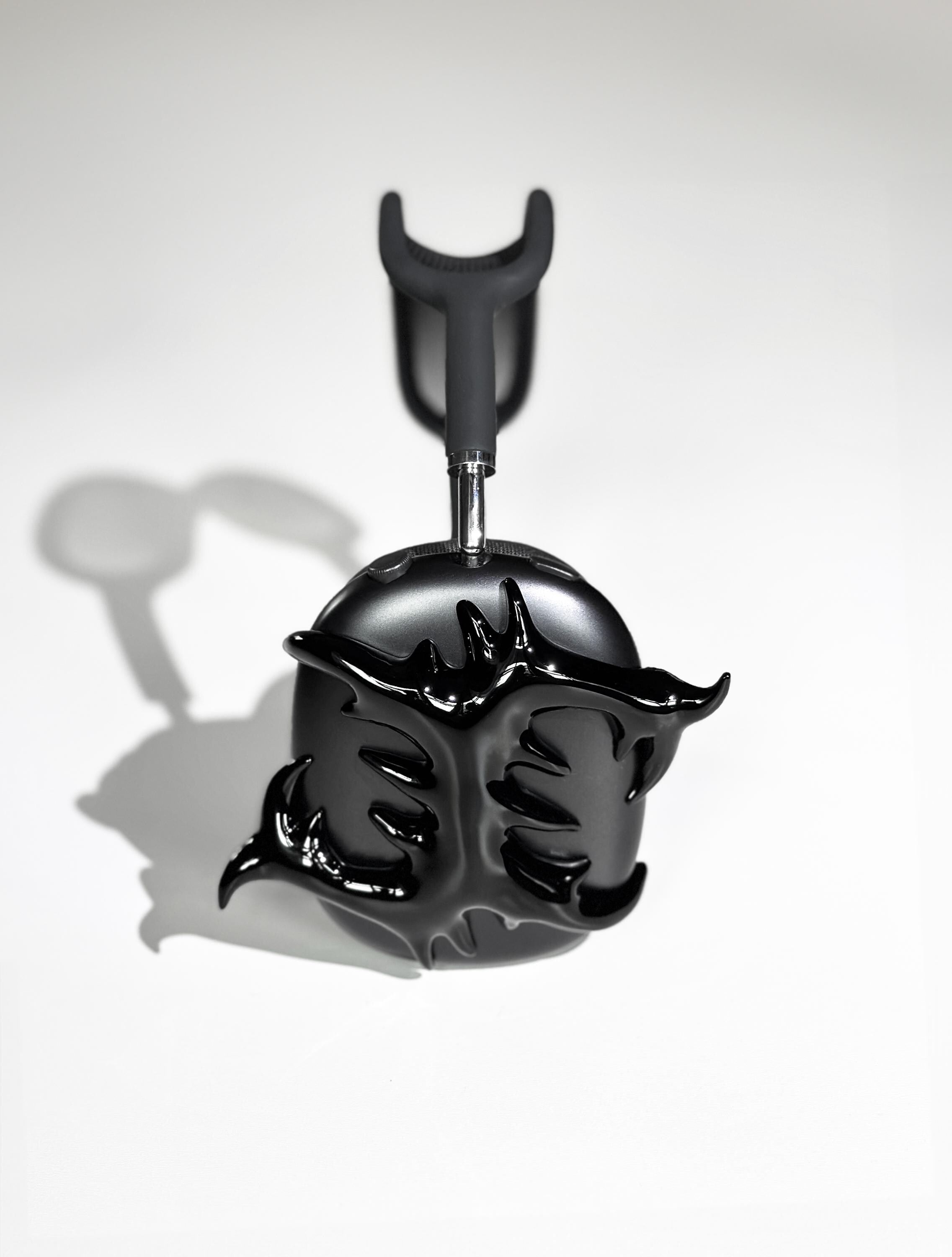AirPodsMax カバー アクセサリー スカル Amazon.com: Cute Skull Cover for Airpods Max,Clear 3D