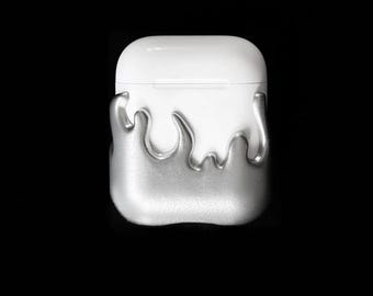 FIRE FLAME Apple Airpods Case Cover 1st, 2nd, 3rd, PRO Generation