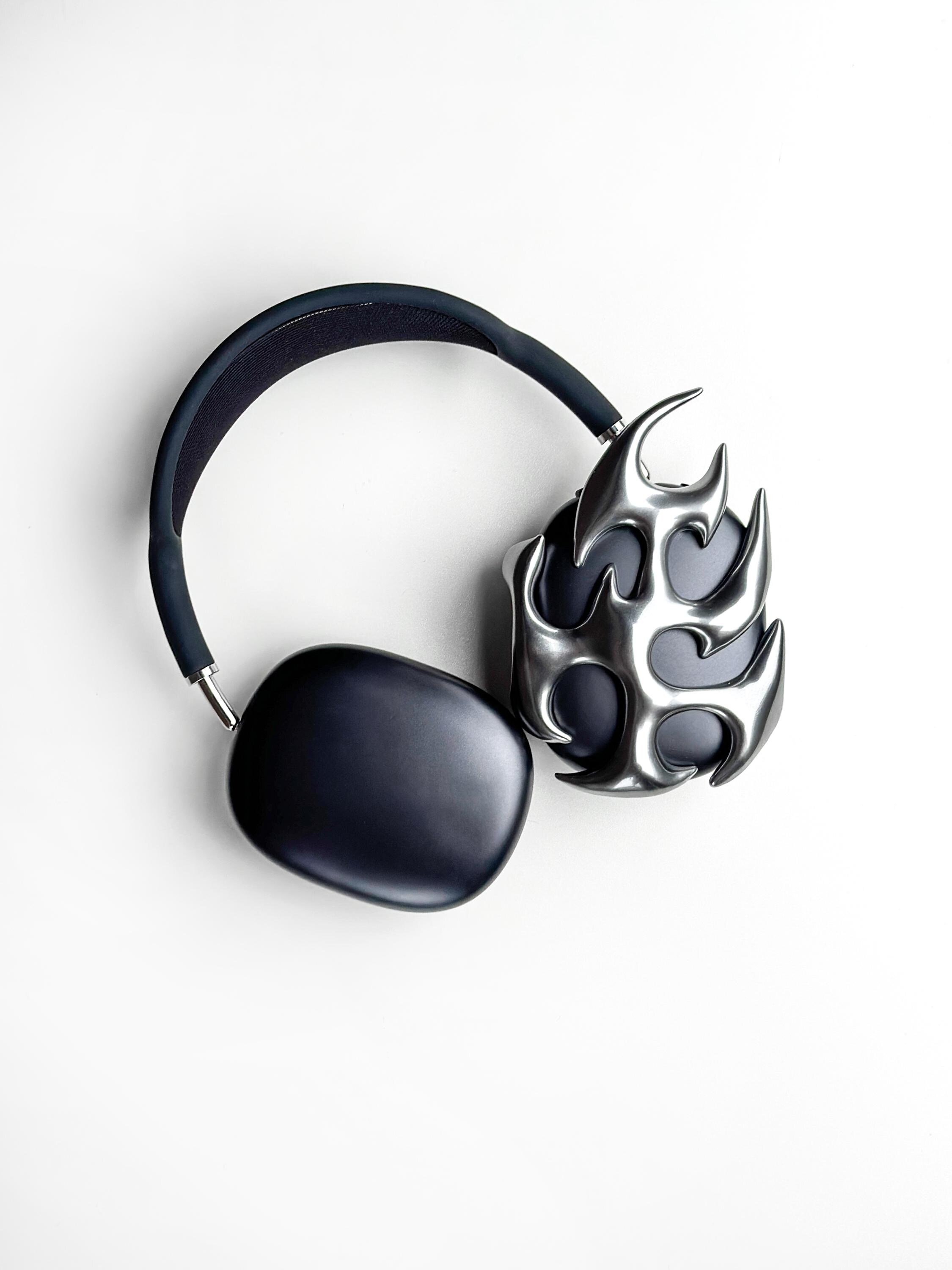 Sharp Cyberpunk Fire Attachment for Airpods Max | Unique Spike