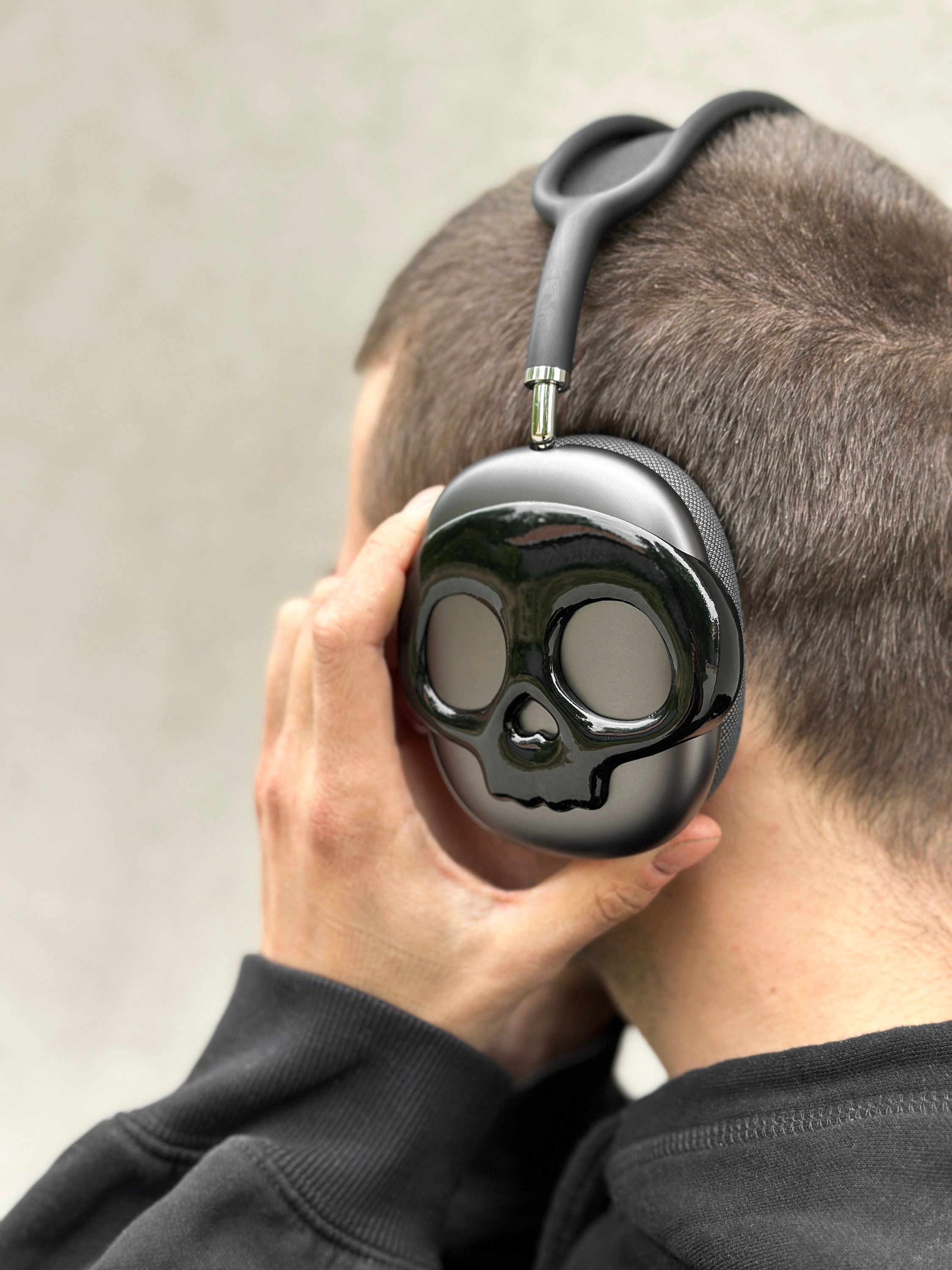 SKULL Airpods Max Headphone Case Attachment - Headset Gaming and